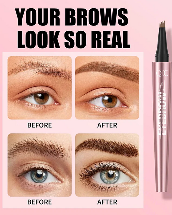 Crayon À Sourcils Liquide À Quatre Griffes
