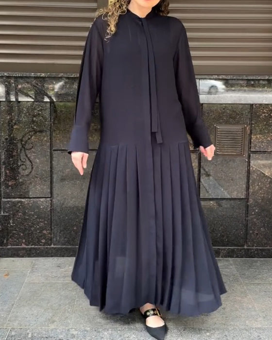 Ensemble Slip Plissé Robe