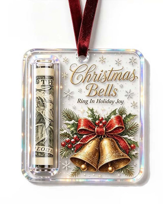 Noël Argent Cadeau Ornement