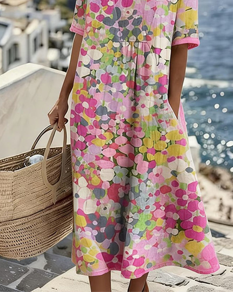 Robe Imprimée Loose