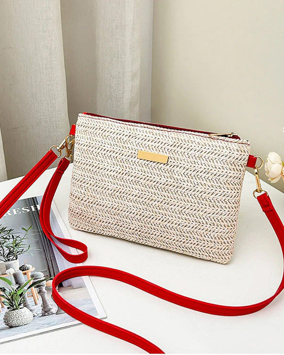 Pochette Bandoulière – Légère, Polyvalente, Accents Métalliques ✨