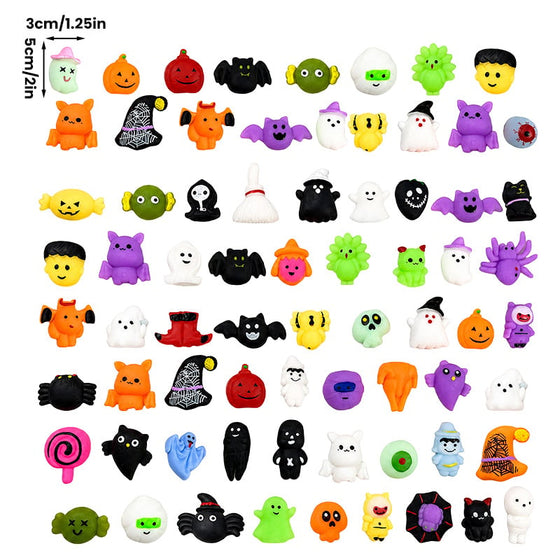 Ensemble de jouets anti-stress Squishies d'Halloween
