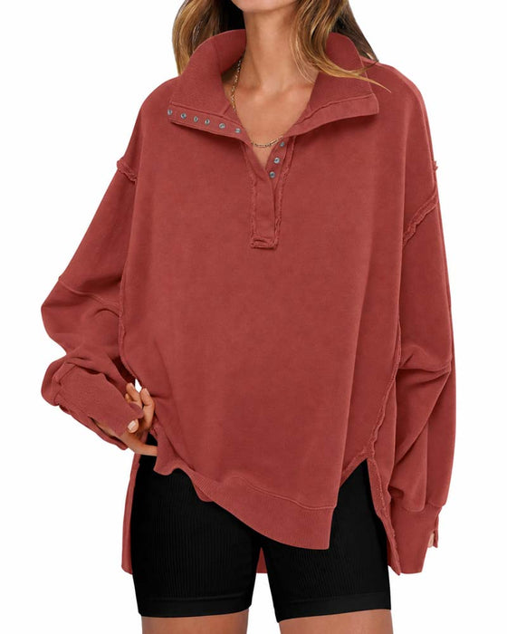 Sweat Uni Manches Longues