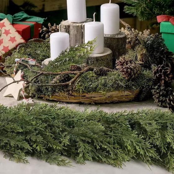 Rotin Plante Artificielle Noël