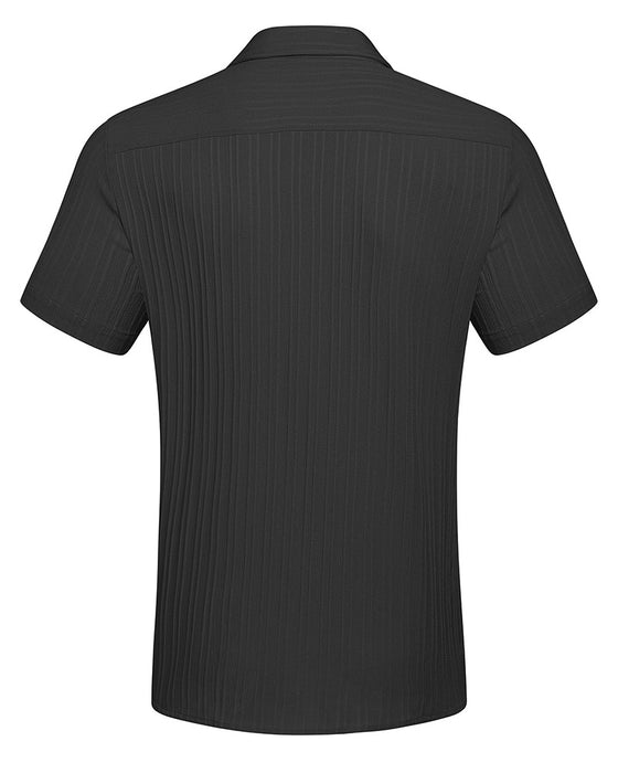 Chemise Homme Col Boutonné Rayée