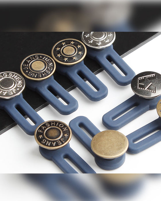 Bouton De Rallonge De Taille À Ressort En Métal Pour Jean