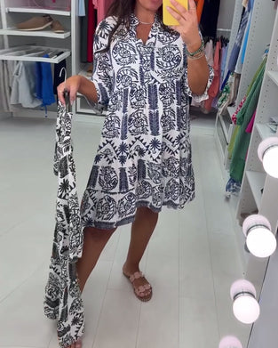 Robe Fashion Street imprimé