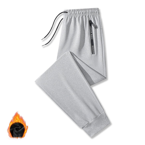 Pantalon Thermique Doublé Polaire Casual Actif
