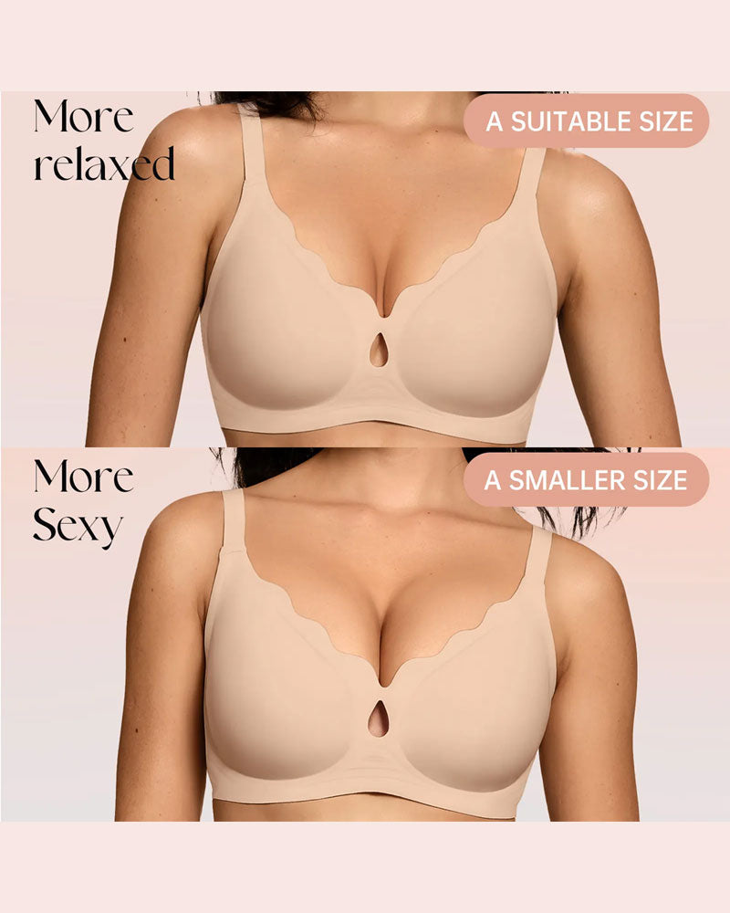 Soutien-Gorge Respirant Sans Couture Couverture Totale Quotidien