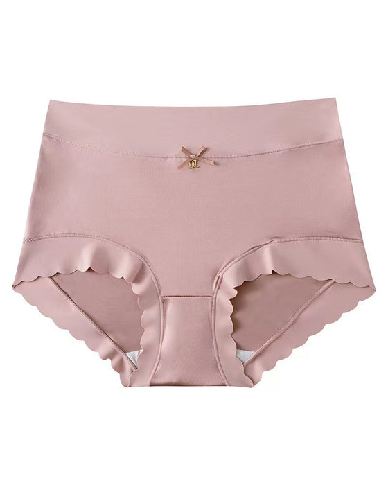 Lingerie Motif Vague Soie Glacée