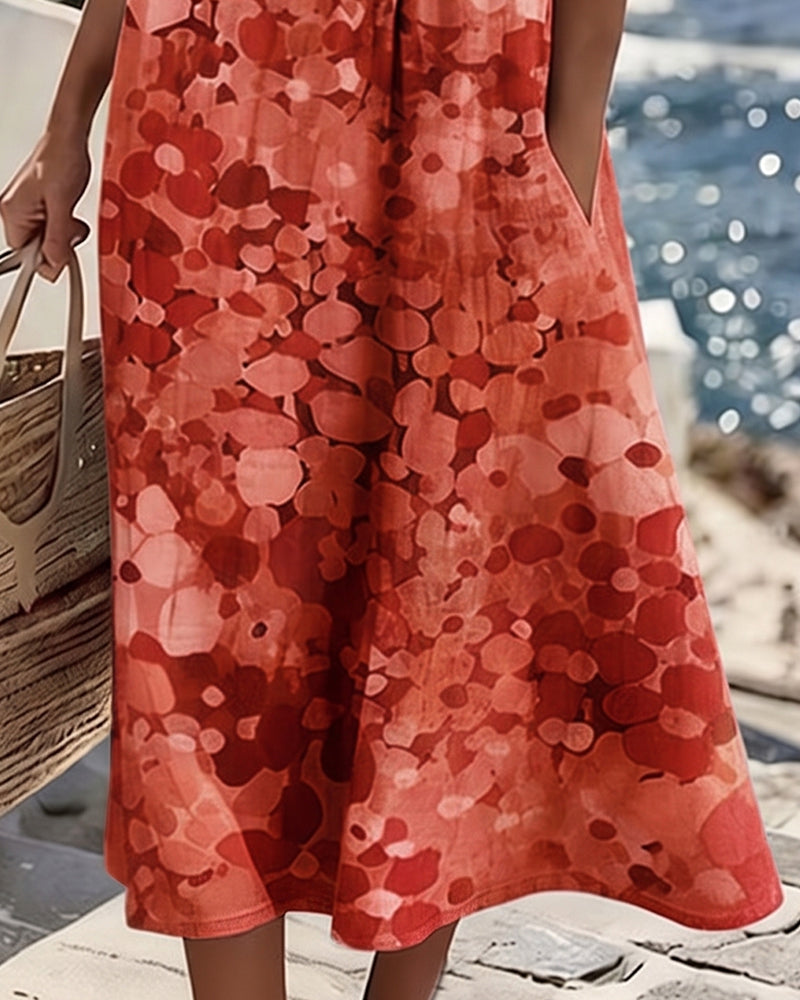 Robe Imprimée Loose