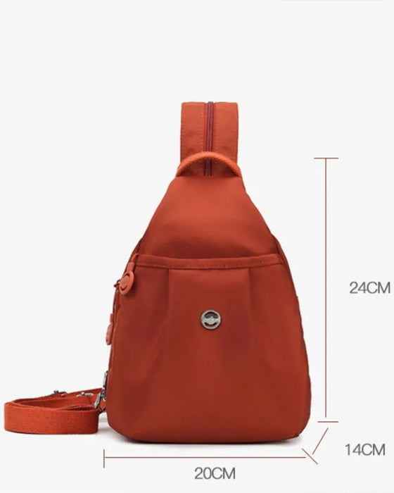 Sac Multi-Poches Convertible Sac À Dos & Bandoulière