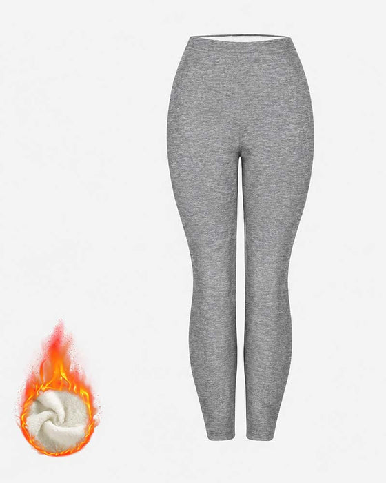 Leggings D'hiver Épais Taille Haute Chauds Pantalons De Yoga