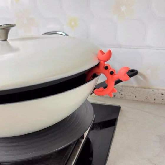 Silicone Crabe Spatule Support De Rangement