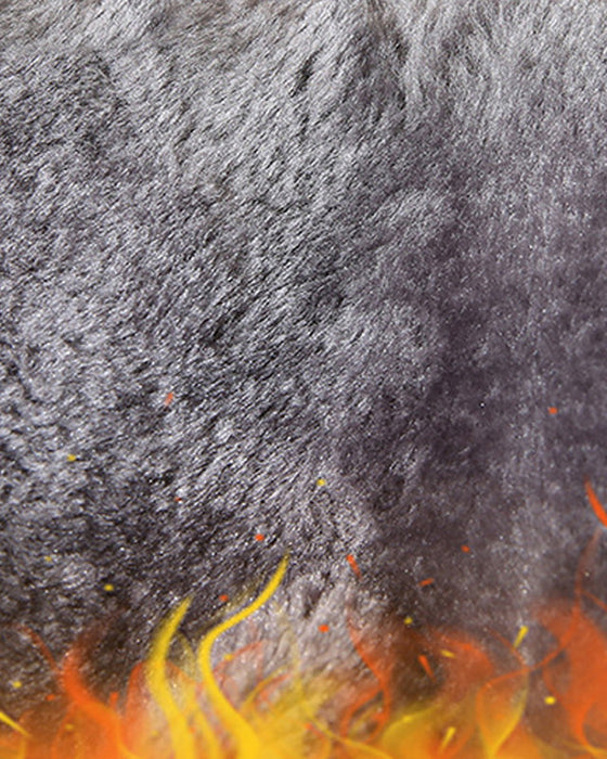 Bottes de Neige Femme Tendance Haute Cheville