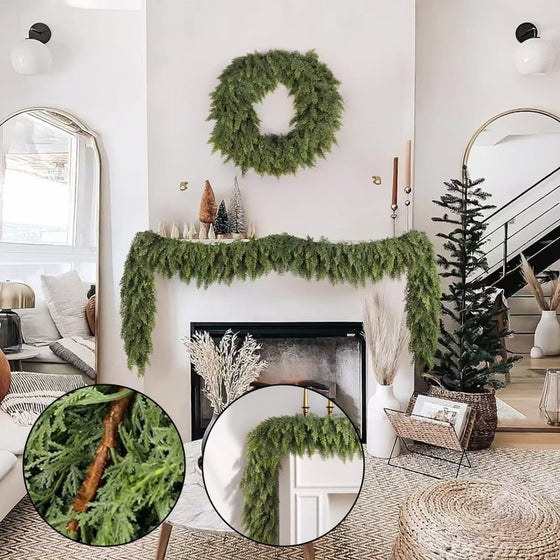Rotin Plante Artificielle Noël