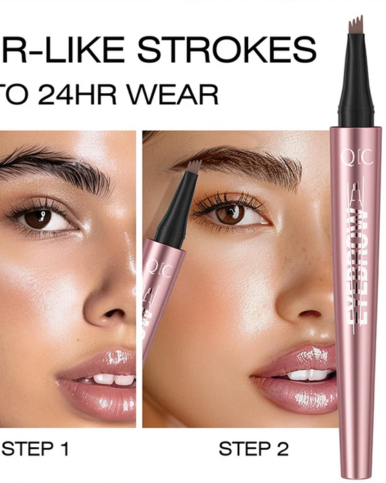 Crayon À Sourcils Liquide À Quatre Griffes