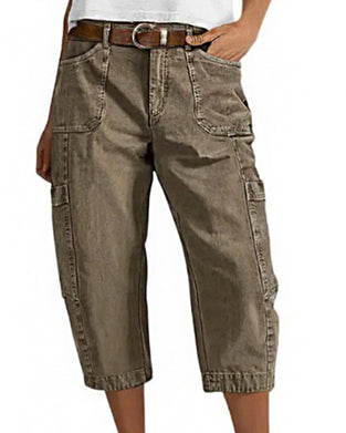 Pantalon Vintage Design Décontracté