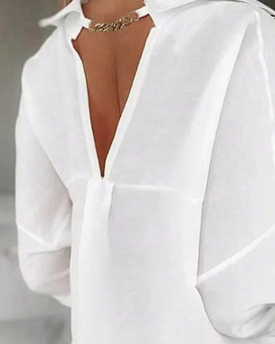 Robe 100% Coton Broderie Ajourée Dos En V Mode