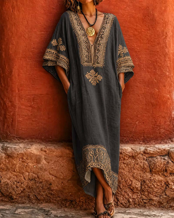 Robe Bohème Large Décontractée