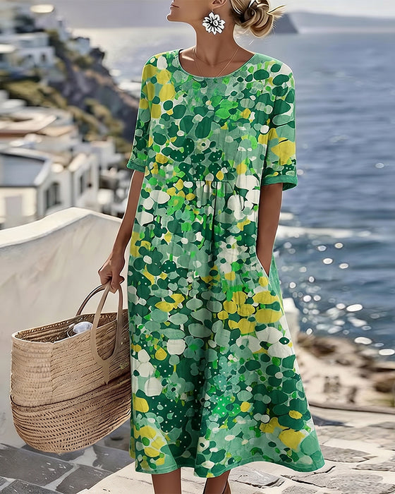 Robe Imprimée Loose