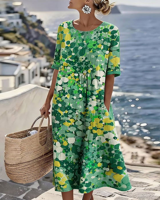 Robe Imprimée Loose