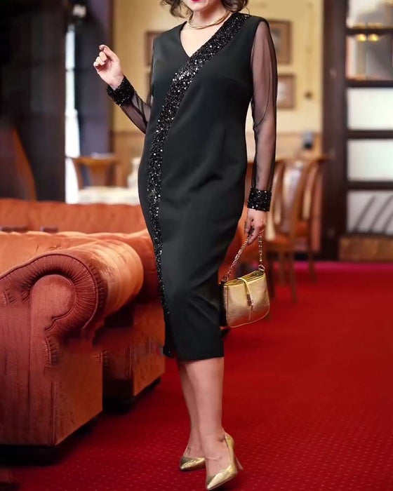 Robe Tendance Unie Et Droite