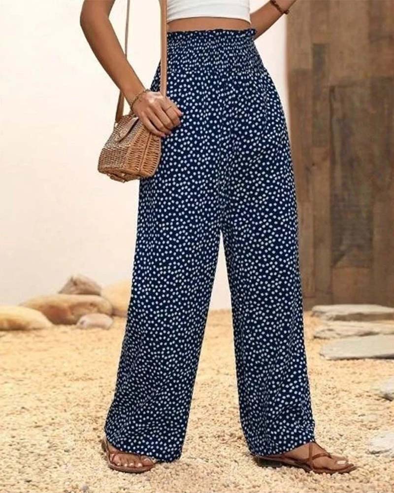 Pantalon Large – Décontracté, Stretch Et Ample