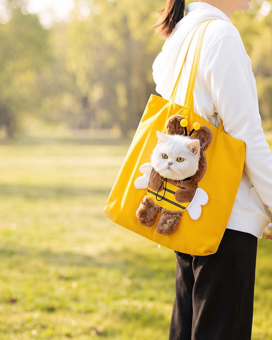 Sac Mignon Personnage Transporteur Animal Toile Tote