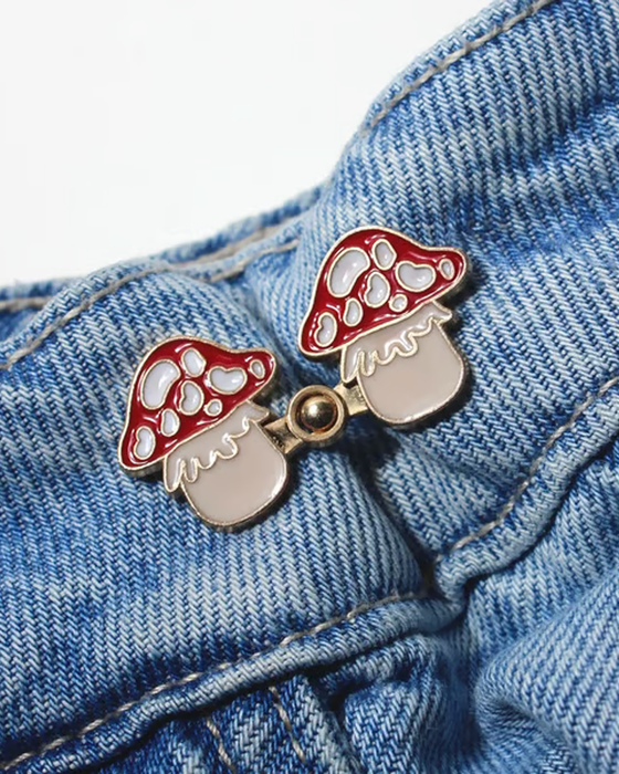 Jolis Boutons Cartoon Qui Épousent La Taille