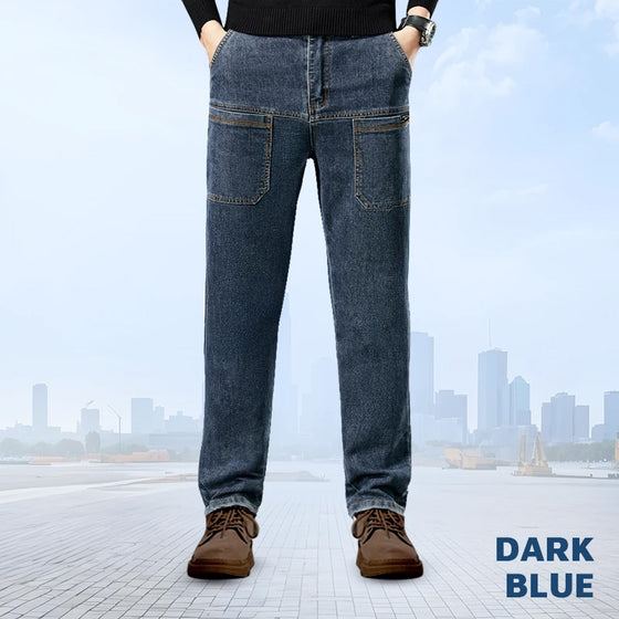 Confortables Poches Multiples Durable Cargo Jeans