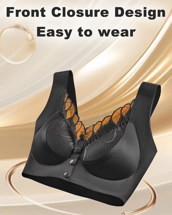 Soutien-gorge Fermeture Devant Satin Dentelle
