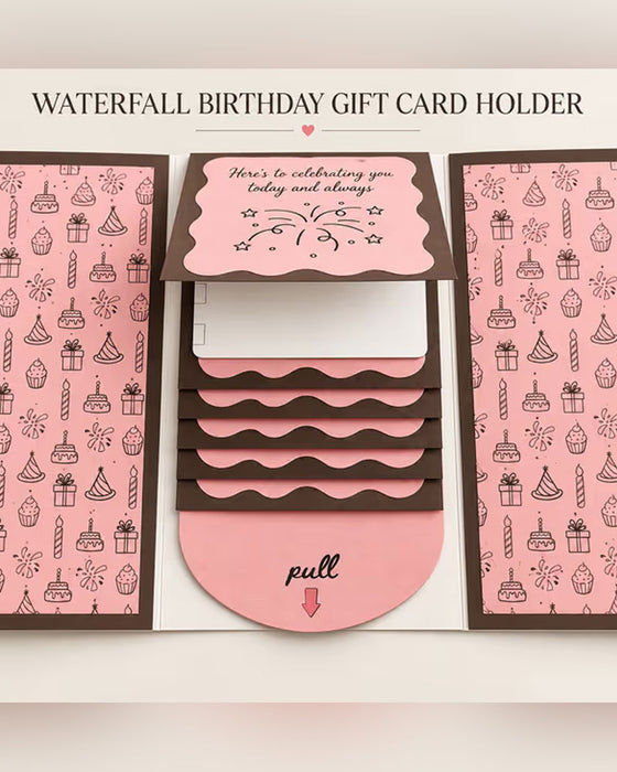 Livret Cascade Carte Cadeau De Noël
