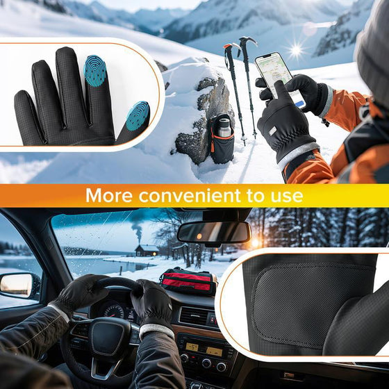 Gants Chaleur-Sensation De Peau