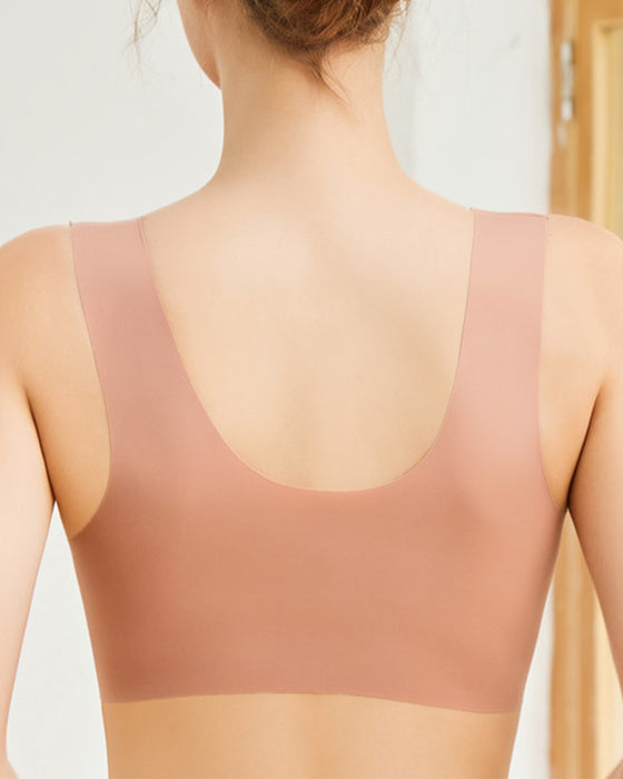 Soutien-Gorge Sans Couture Push Up Dentelle