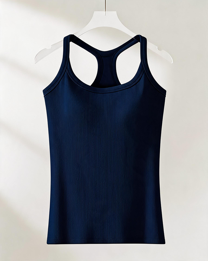 Débardeur Soutien-Gorge Intégré Côtes Unie