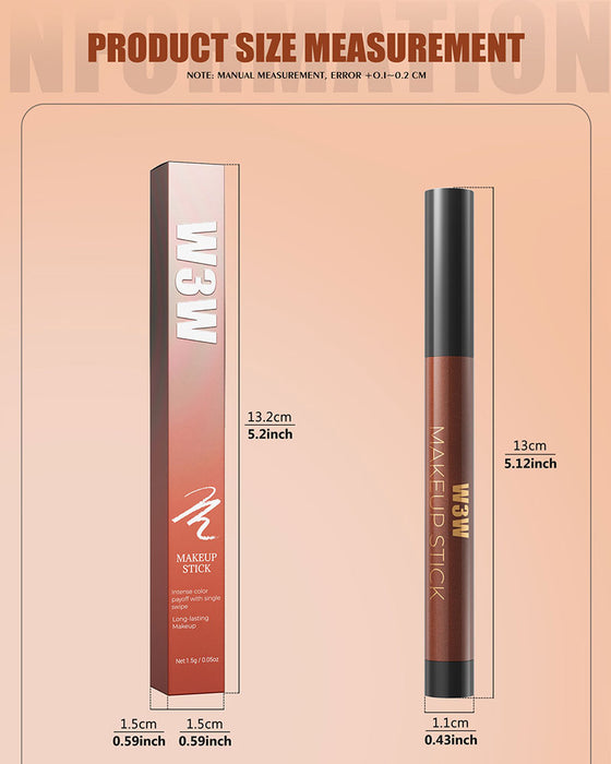 W3W Bâton Yeux Velours Fard À Paupières Crème Crayon
