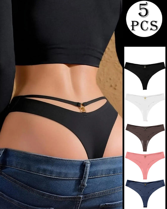 Ensemble De Sous‑Vêtements Femme Taille Basse
