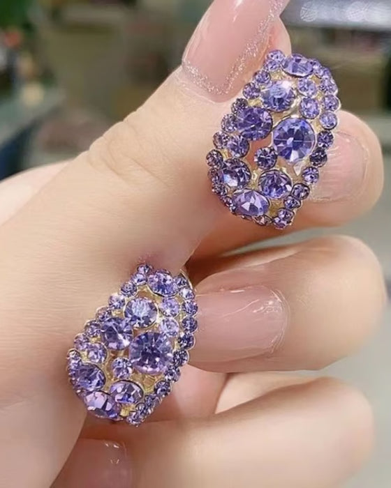 Boucles D'oreilles Diamants De Laboratoire Cerceau