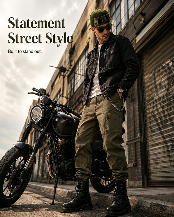 Casquette De Baseball Pilote Avec Lunettes Amovibles – Conçue Pour Le Style Urbain Et Les Looks Du Quotidien