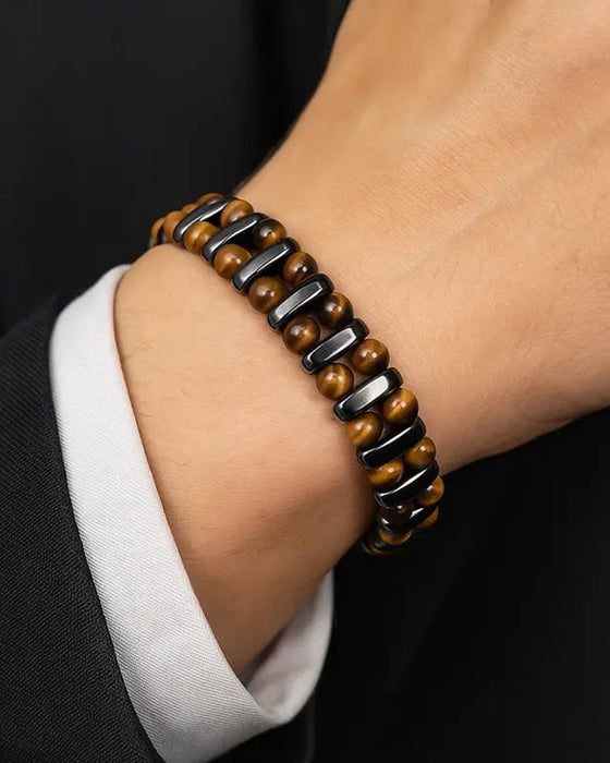 Bracelet En Pierre Naturelle Œil De Tigre