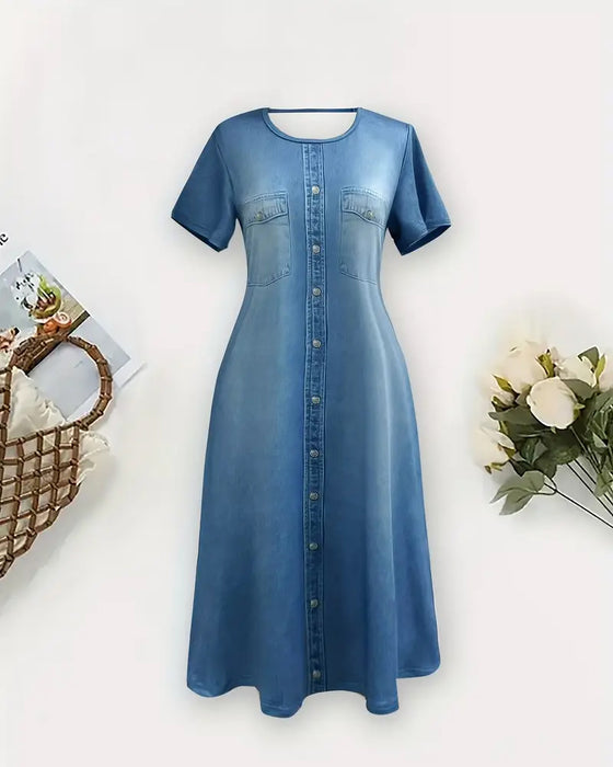 Robe Impression 3D Tempérament Navetteur