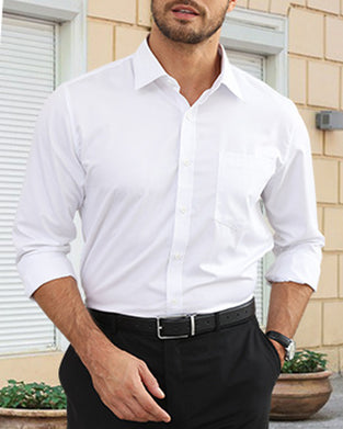 Chemise Homme Manches Longues Unie