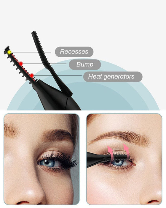 🔥Recourbe-Cils Électrique Pour Un Glam Instantané✨ Clignez & Brillez! 👁️