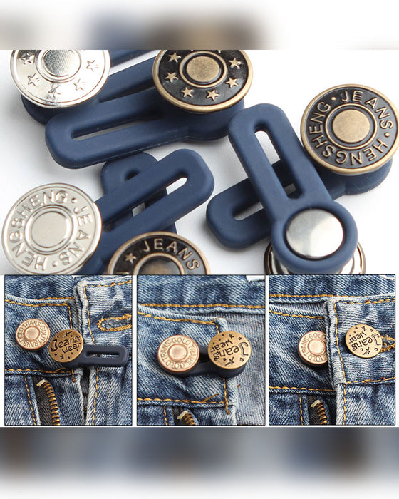 Bouton De Rallonge De Taille À Ressort En Métal Pour Jean
