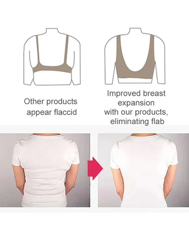 Sous-vêtement Sans Couture Bretelles Larges Haute Élasticité