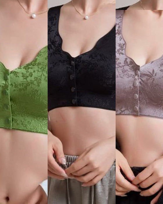 Confort Fermeture Avant & Soutien-Gorge Sans Armature Et Sans Couture