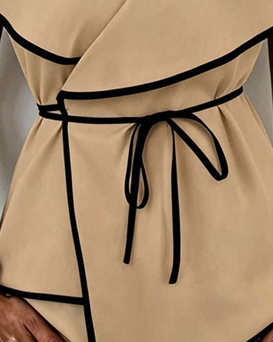 Blouse Volant Croisé Attacher