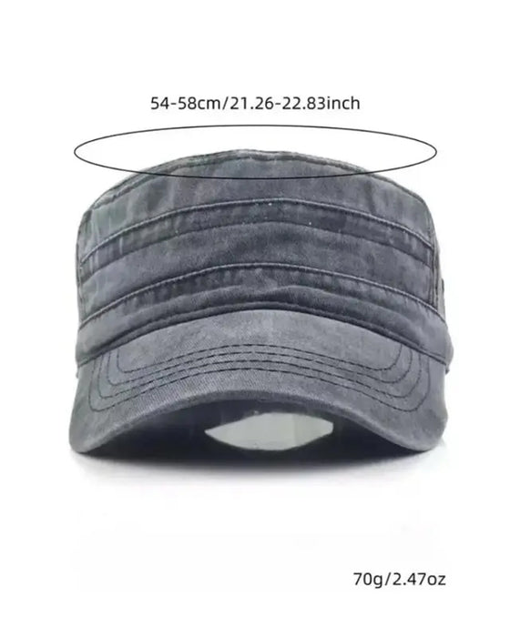 Casquette Tendance Plat Dessus