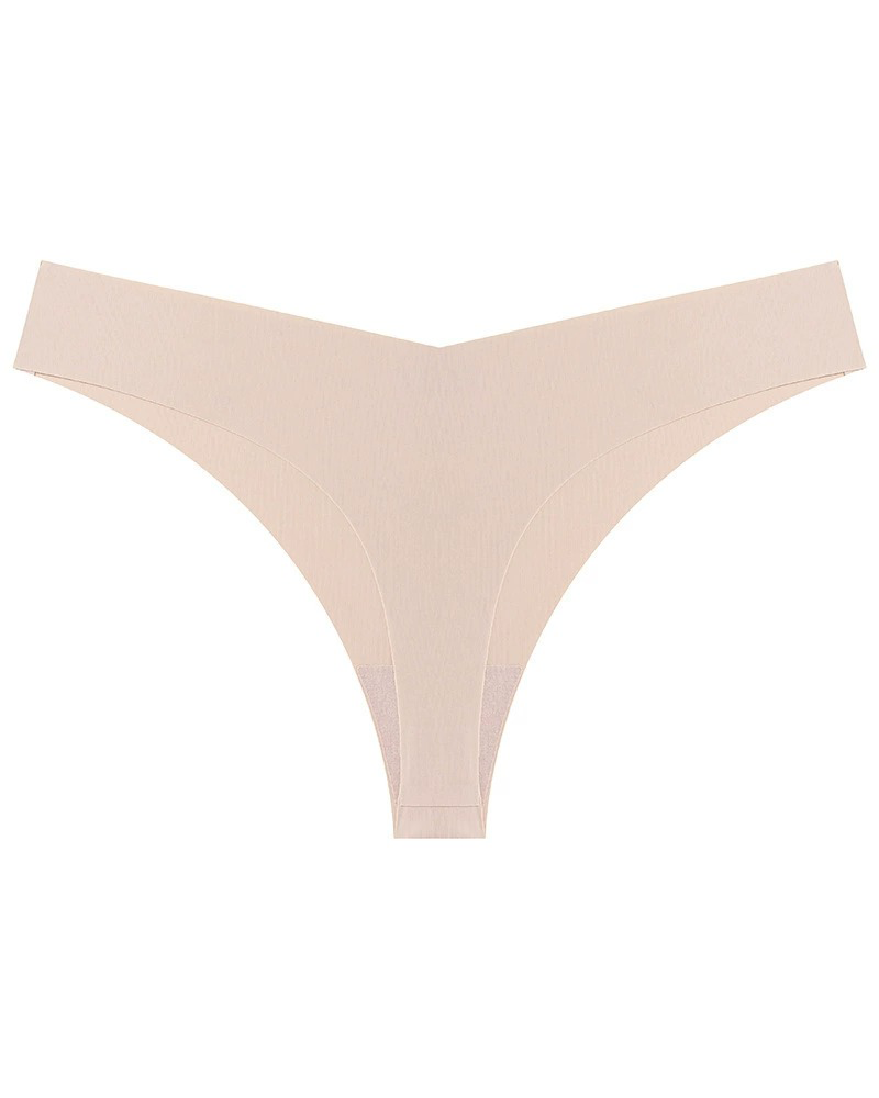 String Sans Couture En Soie De Glace